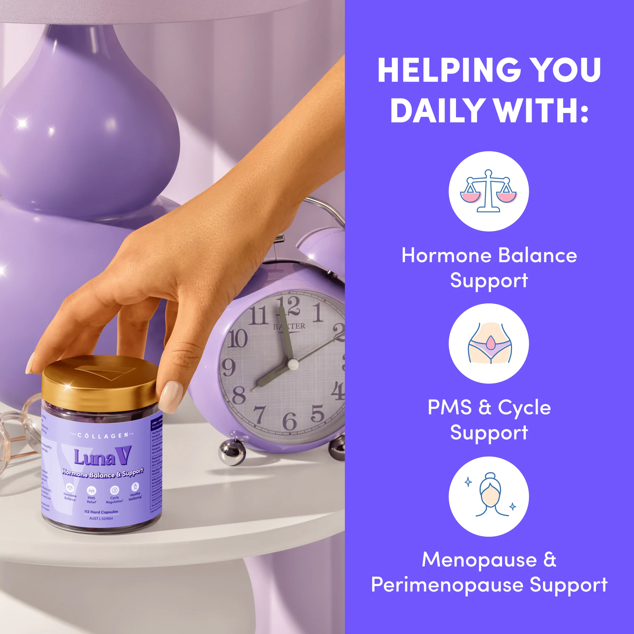 Luna V - Hormone Balance & Support - 112 capsules - Image 3